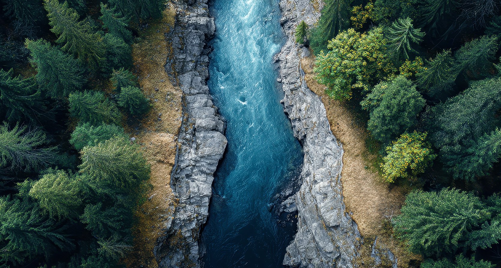 Not everything that separates is obvious at ground level.